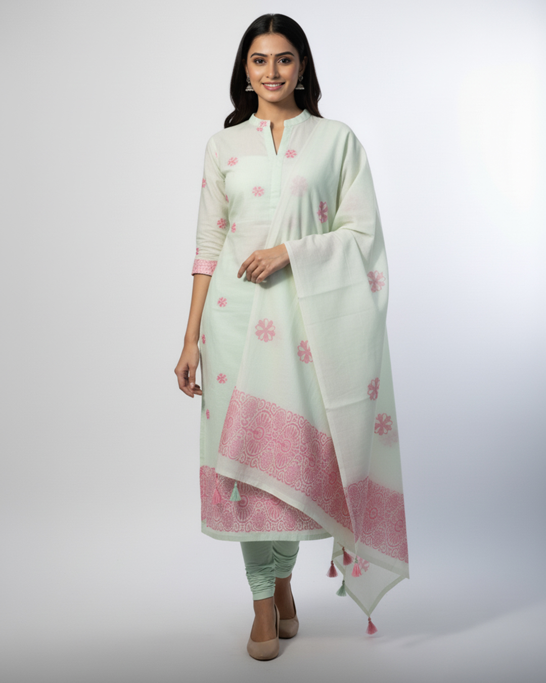 Cotton Two-Piece Suit Sets – Colour Customization